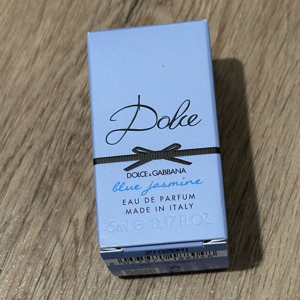 New Dolce & Gabbana Blue Jasmine Mini Eau de Parfum, 5mL, Made in Italy!